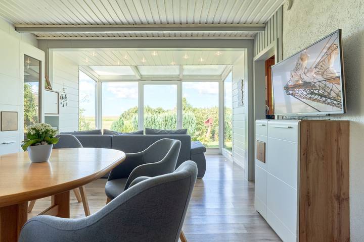 Ferienhaus für 5 Personen, mit Sauna und Garten sowie Ausblick und Terrasse, mit Haustier in Simonsberg - 3