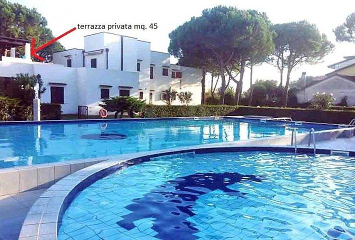 Ferienhaus für 6 Personen, mit Pool und Kinderpool sowie Ausblick und Garten, kinderfreundlich in Jesolo - 3