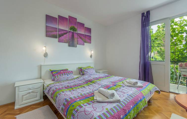Zimmer für 2 Personen, mit Balkon/Terrasse - 1