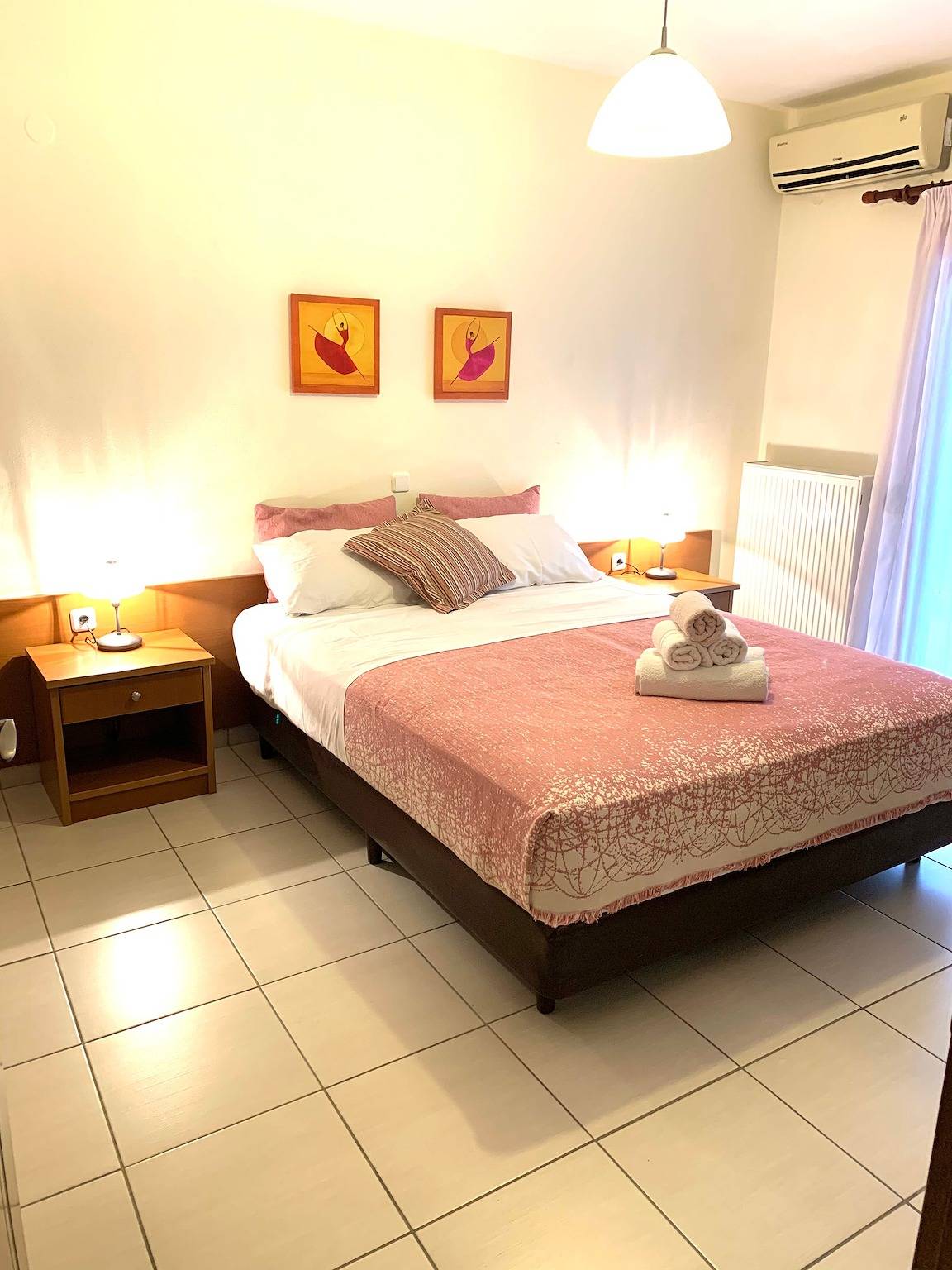 Estudio entero, Estudio 'Cozy' con balcón, Wi-Fi y aire acondicionado in Kinira, Tasos