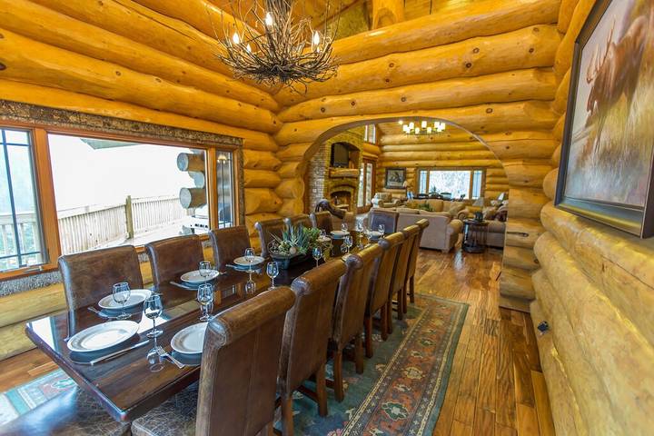 Lodge for 30 people, with pool and hot tub in Great Smoky Mountains National Park