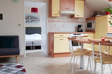 Gîte pour 4 personnes, avec jardin, animaux acceptés à Savigny-en-Véron