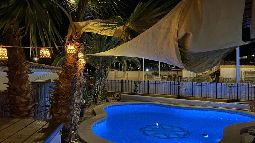 Casa rural para 4 personas, con Jacuzzi y Terraza además de Jardín y Piscina en Mazarrón - 4