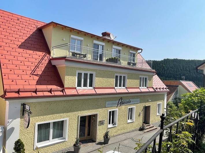 Ferienhaus, mit Terrasse und Ausblick