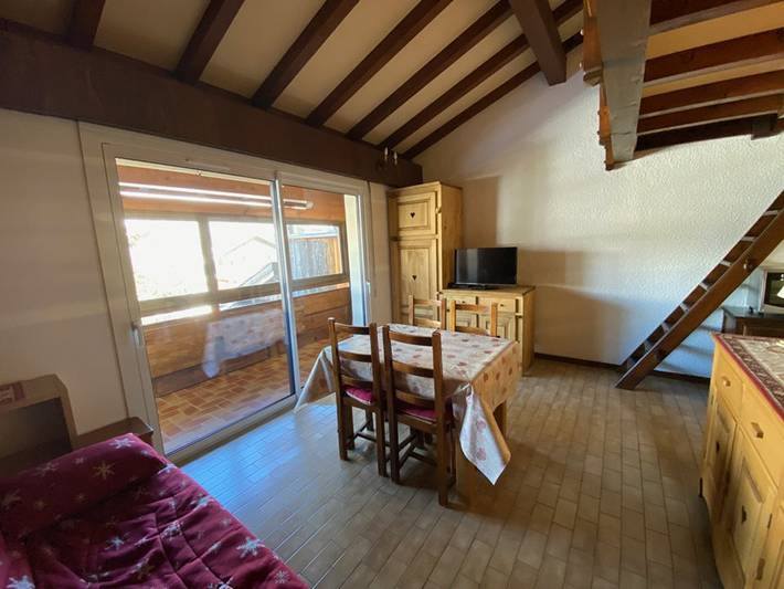 Appartement entier, Appartement 4 personnes, skis aux pieds, centre village avec parking in Crest-Voland, Région d'Albertville