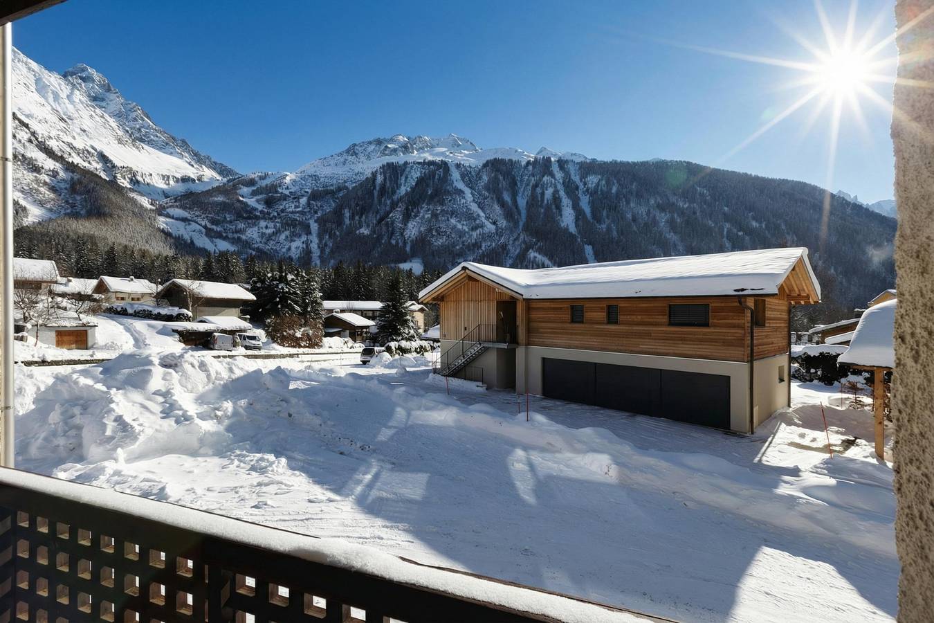 Ganze Wohnung, Residence de Lognan- Les Jorasses 27 in Argentière, Chamonix