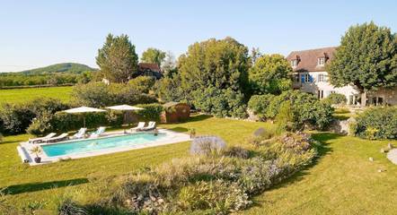 Chambre d’hôte pour 2 personnes, avec piscine et jardin dans Saint-Michel-de-Bannières