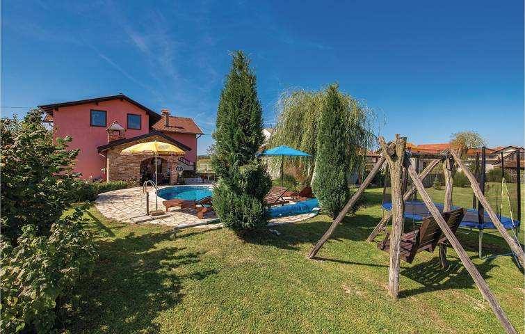 Gemütliche Ferienwohnung mit Pool und Außenküche in der Nähe des Flusses Kupa in Karlovac, Karlovac und Umgebung