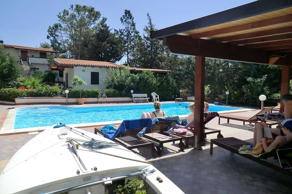 Süßes Zuhause große Piscina mit Salz Naturale,schöne Strände in Partinico, Palermo Provinz