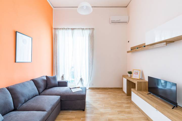 Appartement de vacances pour 8 personnes, avec balcon à Naples