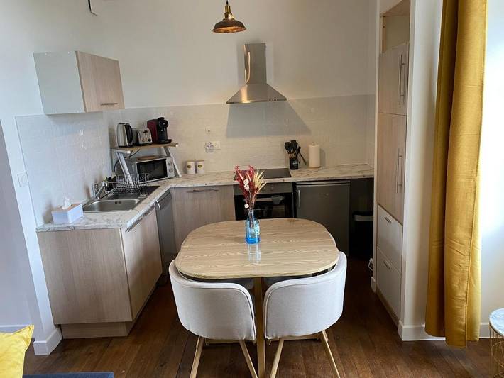 Apartamento de vacaciones para 4 personas, con piscina y jardín - 1