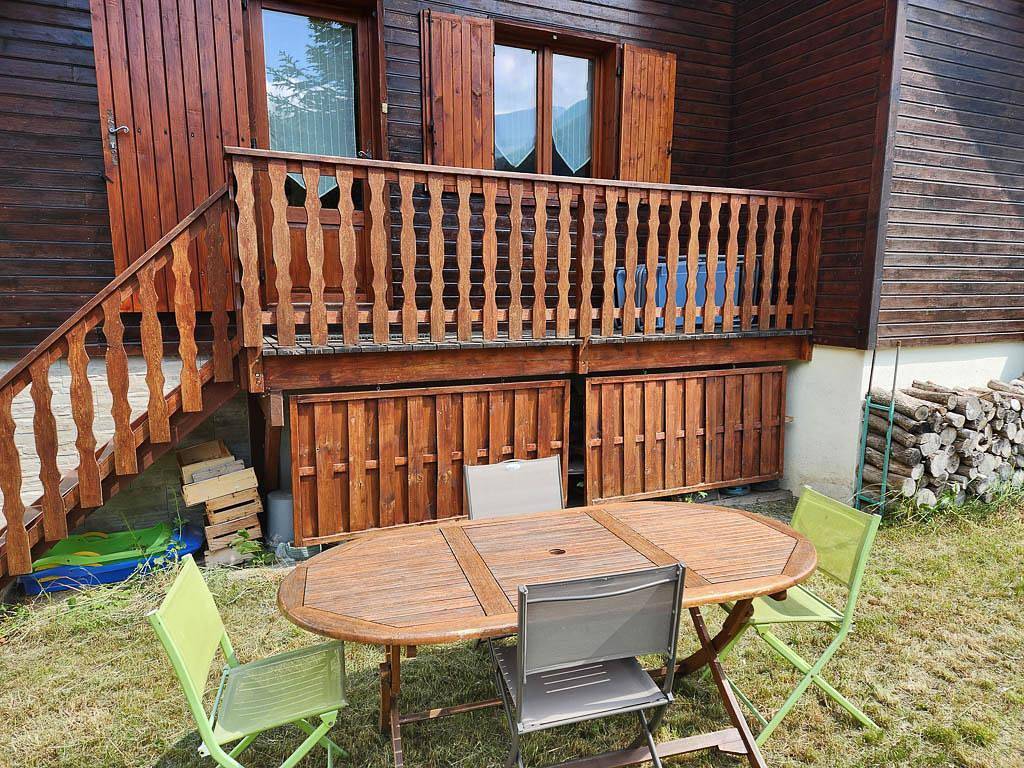 Gîte für 8 Personen mit Terrasse in Saint-Paul-sur-Ubaye, Barcelonnette und Umgebung
