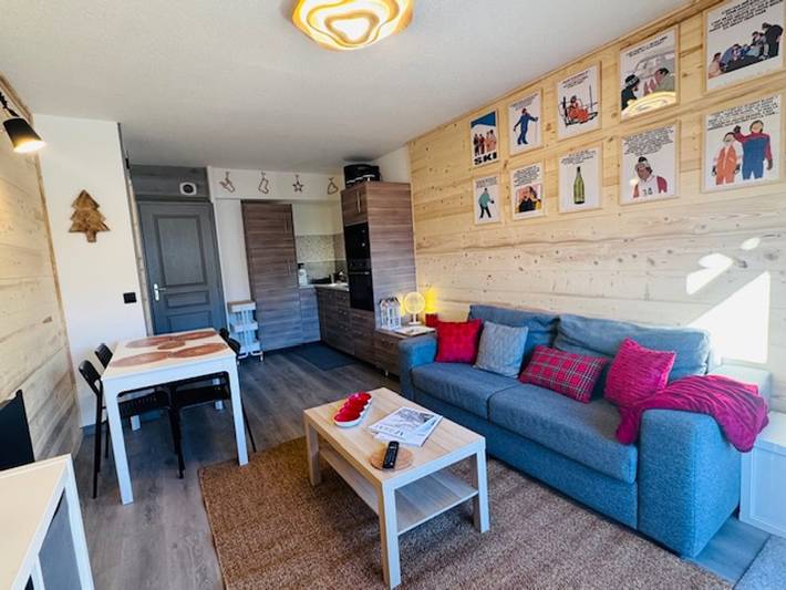 Gîte pour 4 personnes, avec balcon à Vénosc - 2