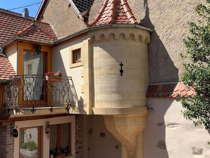 Location de vacances pour 2 personnes, avec Terrasse et Vue à Wintzenheim