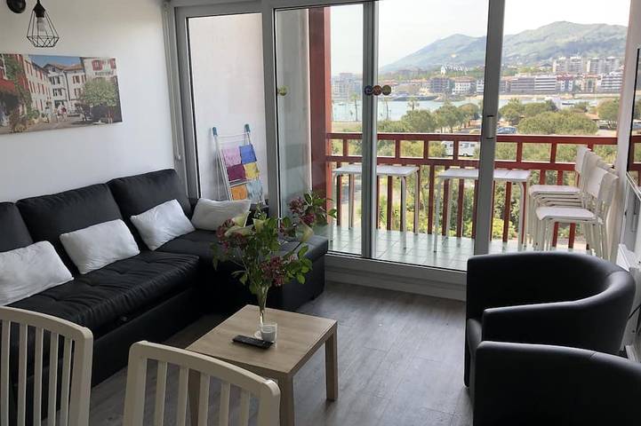 Appartamento intero, Vista sul mare e sul porto in Hendaye, Bayonne e dintorni