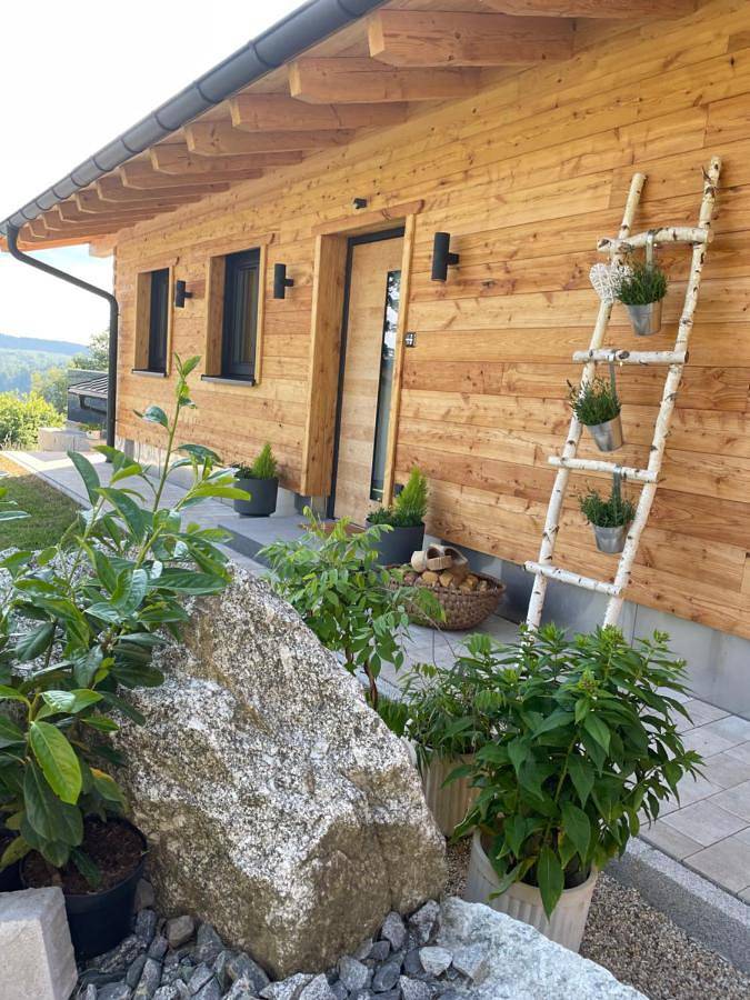 Chalet für 2 Personen, mit Ausblick und Garten sowie Sauna in Mauth