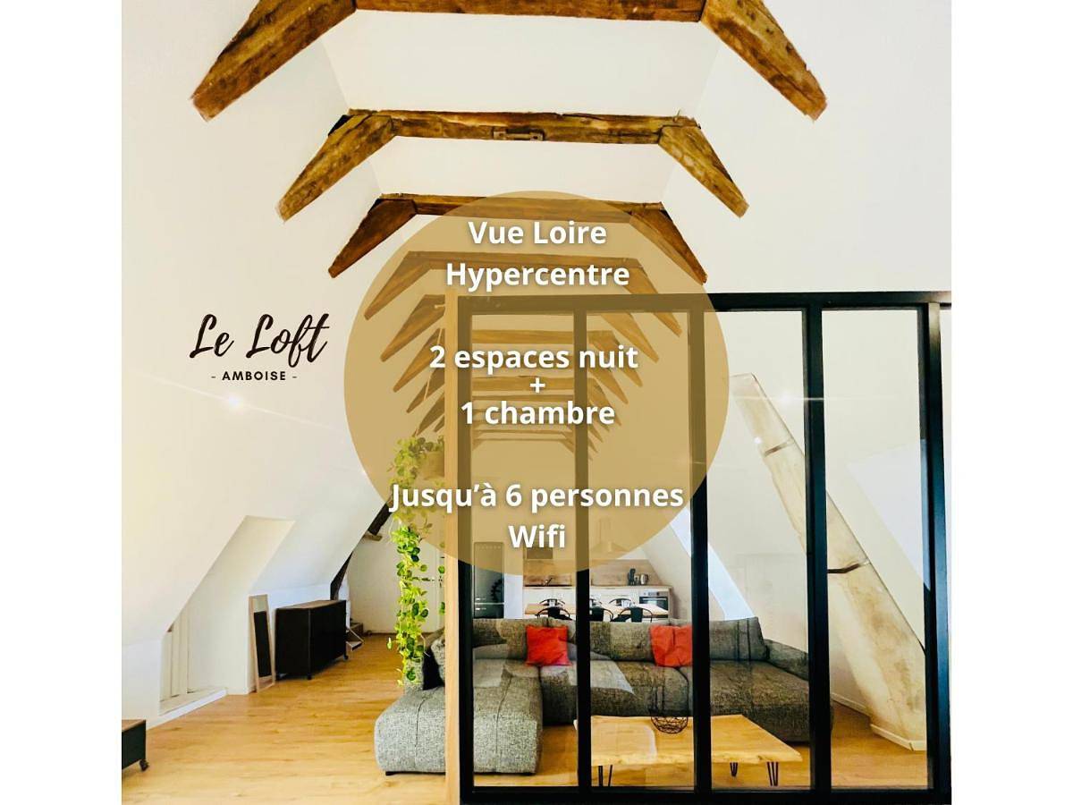 Appartement entier, Le Loft - Entre Loire et Chateau Royal - Manoir de la Concorde in Amboise, Région de Tours