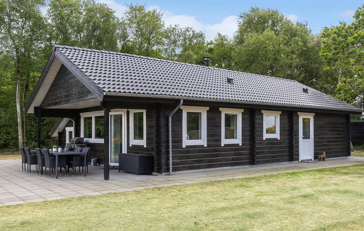 Ferienhaus für 6 Personen mit Terrasse in Lundø, Limfjord in Westjütland