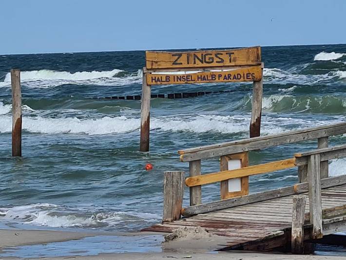 Bungalow für 2 Personen, mit Garten und Ausblick in Zingst