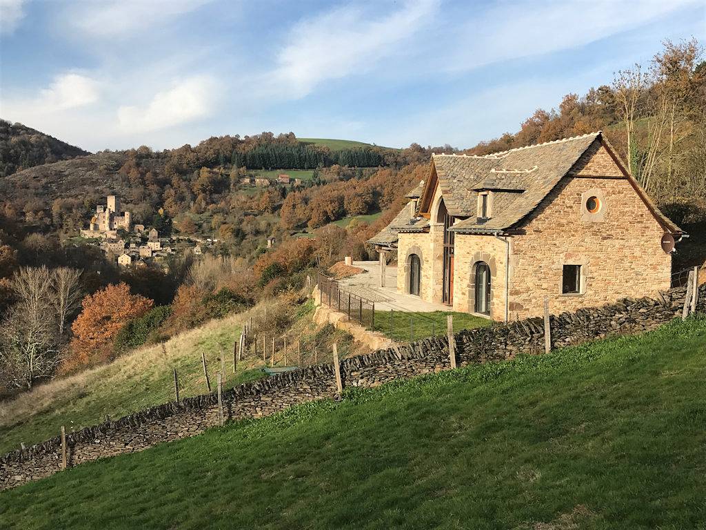 Les Terrasses - Gîtes les Hauts de Belcastel in Belcastel, Massif central