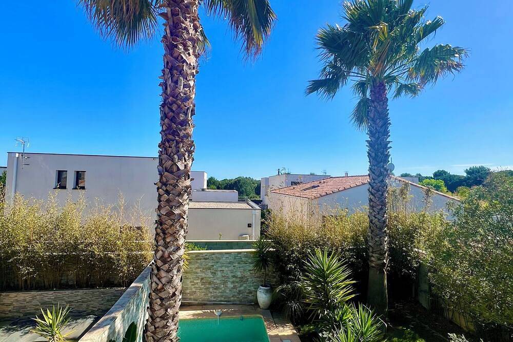 Maison Palmeraie avec jardin et piscine in Pérols, Côte méditerranéenne (France)