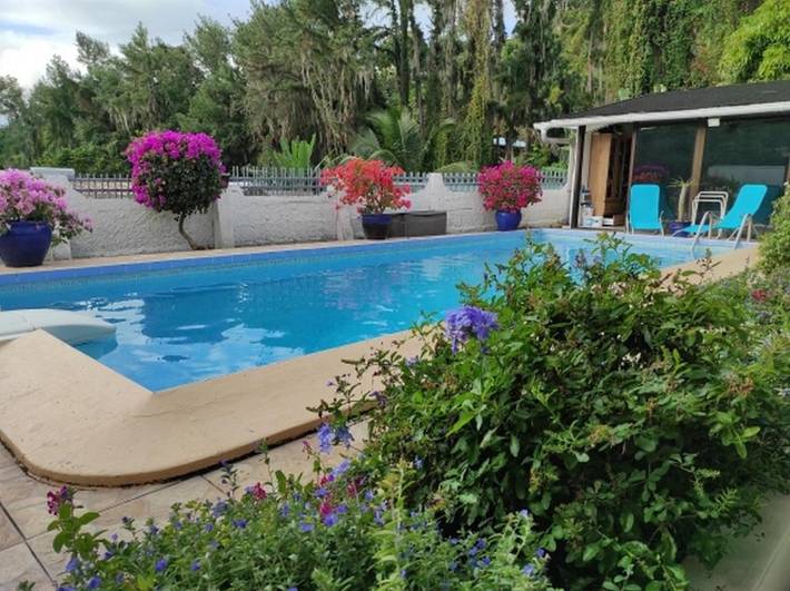 Chambre d’hôte pour 2 personnes, avec jardin ainsi que piscine et vue dans Polynésie française - 4