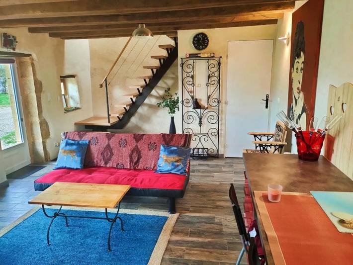 Location de vacances pour 4 personnes, avec Terrasse ainsi que Jardin et Vue dans Saint-Pierre-les-Étieux - 4
