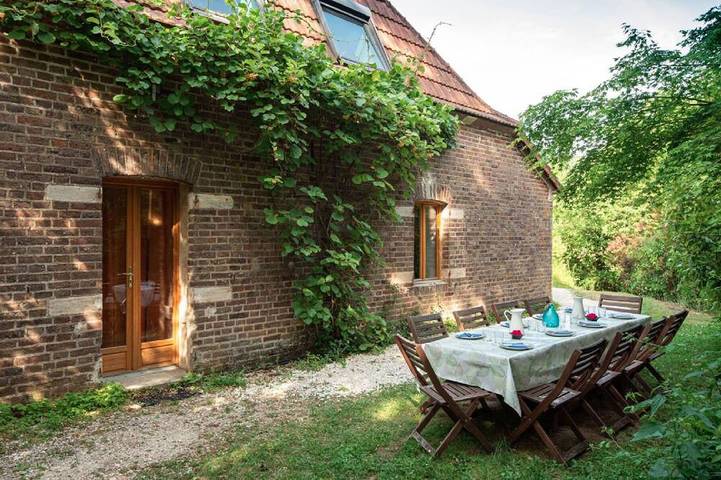 Maison de vacances pour 12 personnes, avec jardin
