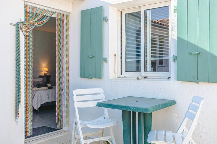 Vakantiehuis voor 3 personen, met tuin op Ile de Re