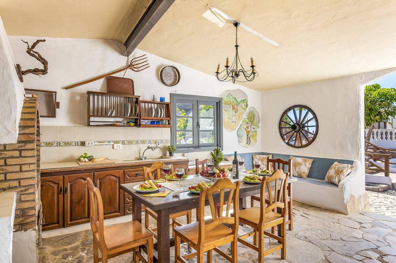 Chalet para 5 personas con jardín in Santiago del Teide, Tenerife Sur