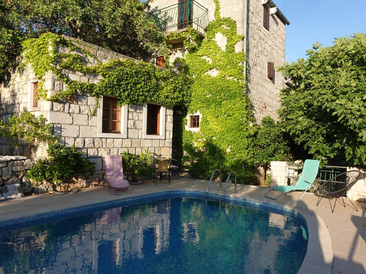"Kastil" mit privatem Pool in Zrnovska Banja, Korcula