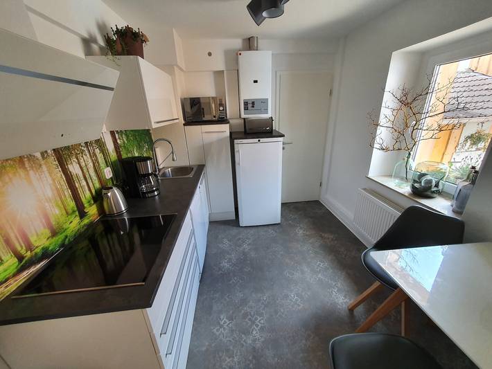 Ganze Ferienwohnung, Ferienhaus Dani - Ferienhaus mit einem Schlafzimmer in Bad Frankenhausen, Region Kyffhäuser