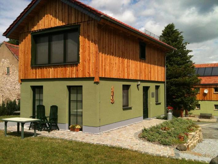 Ferienhaus für 5 Personen, mit Terrasse und Garten sowie Ausblick in Wilthen