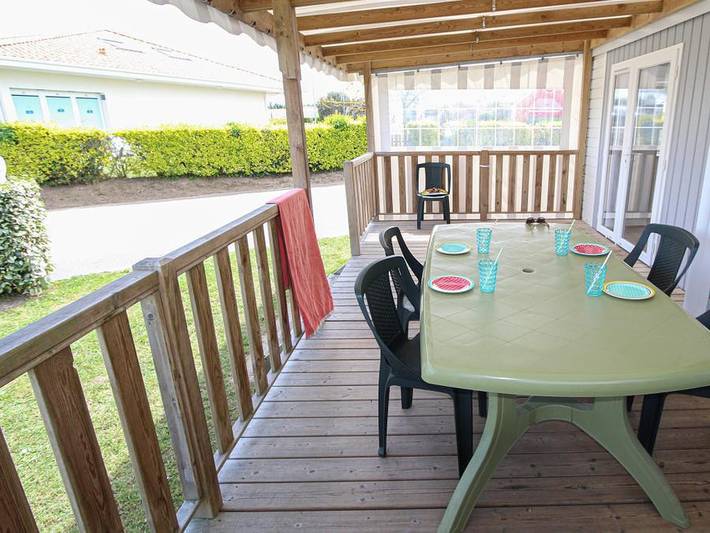 Camping Mirabel La Renaudière - Mobilheim 4 personen - Superior - 2 Schlafzimmer in La Plaine-sur-Mer, Côte de Jade