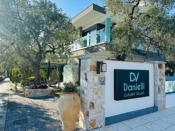 Villa für 6 Personen, mit Ausblick und Garten auf Thassos