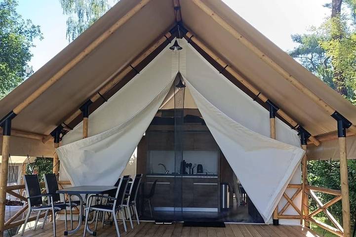 Glamping voor 4 personen in Zuid-Limburg