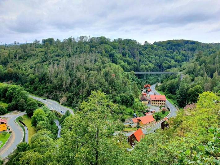 Ferienwohnung für 2 Personen, mit Terrasse und Garten sowie Ausblick in Rübeland