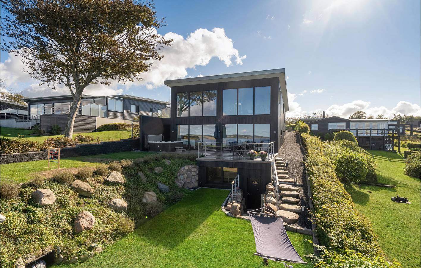 Feriehus for 10 personer med terrasse in Hjarbæk, Limfjord in Westjütland