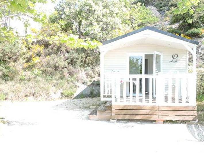 Mobil home pour 2 personnes, avec bassin pour enfant à Venterol - 2