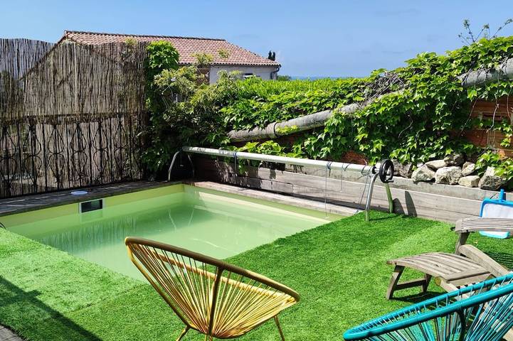 Maison de vacances pour 12 personnes, avec terrasse, animaux acceptés