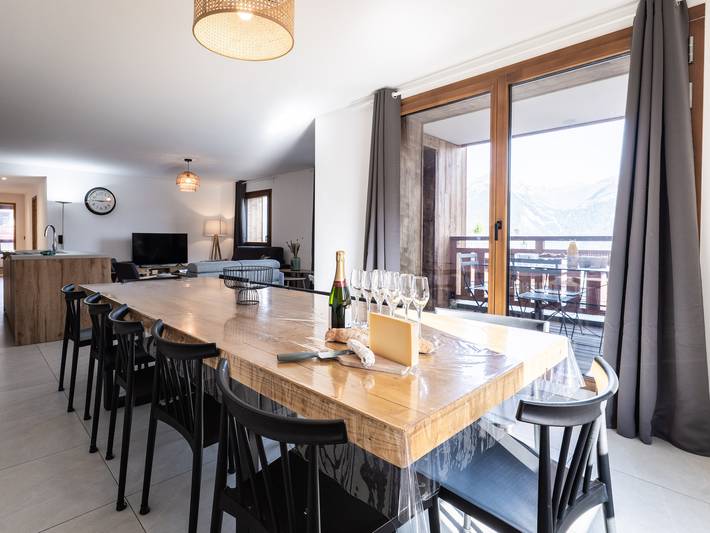 Apartamento entero, Apartamento Nuevo de 5 habitaciones a 20m de las pistas con garaje doble in La Plagne, Aime-la-Plagne