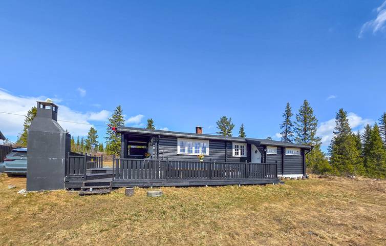 Ferienhaus für 6 Personen mit Ausblick in Gol