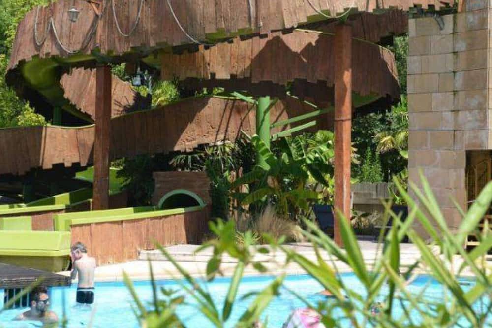 Casa móvil acogedora con terraza in Mézos, Côte d’Argent