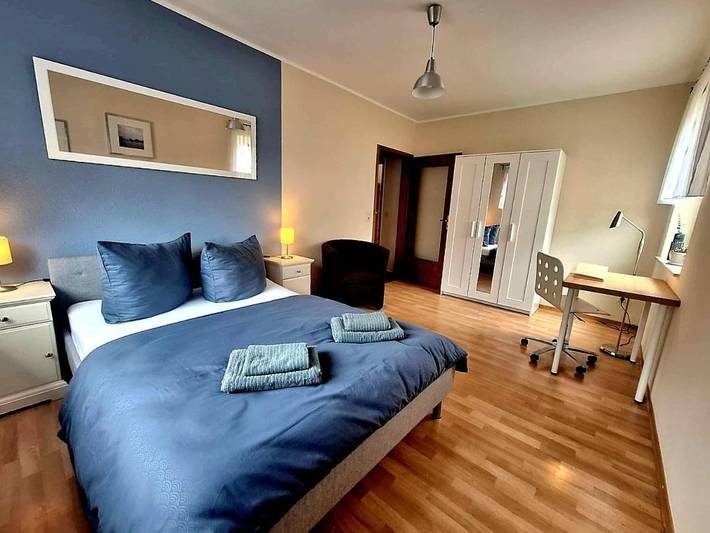 Ferienwohnung für 5 Personen, mit Ausblick und Garten, mit Haustier
