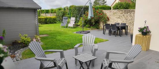 Gîte pour 4 personnes, avec terrasse à Saint-Martin-Boulogne
