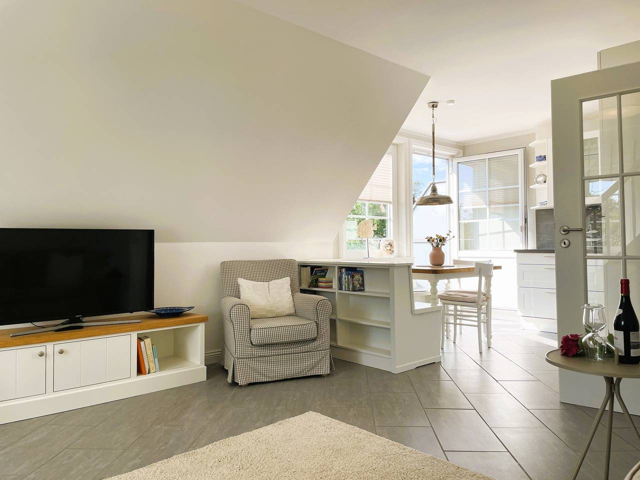 Ganze Ferienwohnung, Haus am Stadtwald- Lütt Eilun (4), Grünstreifen in Wyk auf Föhr (Stadt), Wyk auf Föhr