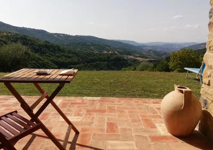 Alojamiento y desayuno para 2 personas, con jardín y vistas, Se admiten mascotas - 1