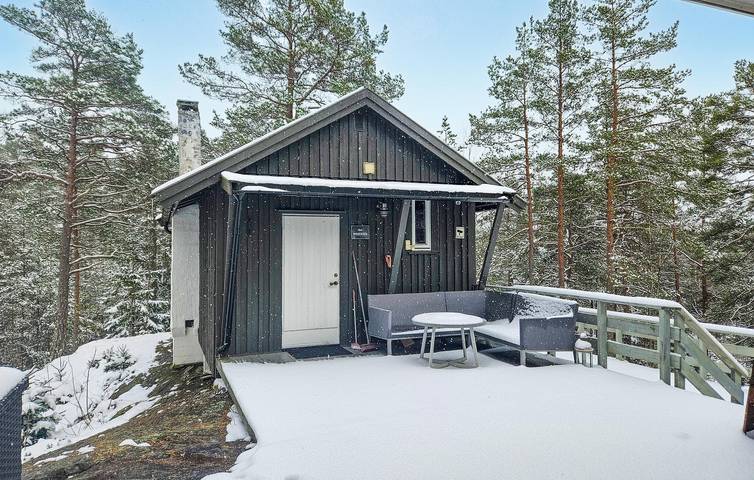 Ferienhaus für 4 Personen mit Ausblick in Sarpsborg