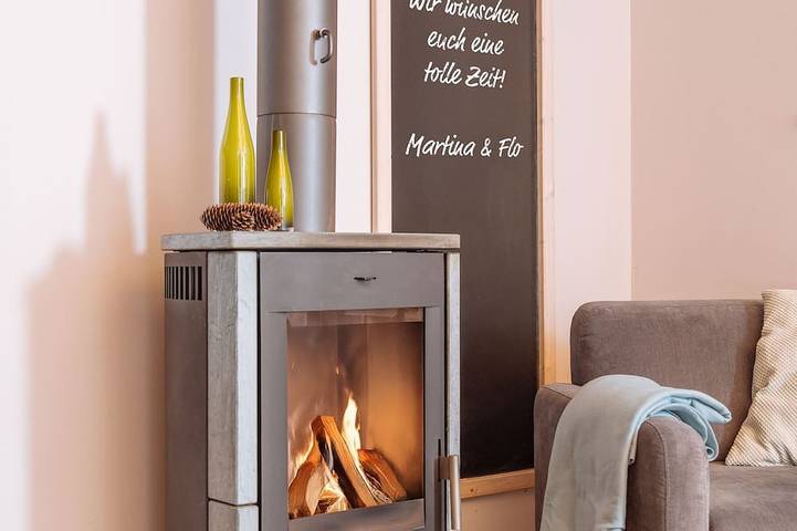 Ferienhaus für 4 Personen, mit Terrasse und Sauna