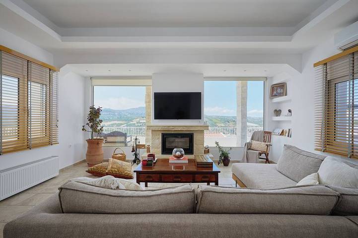 Ferienhaus für 9 Personen, mit Balkon und Garten